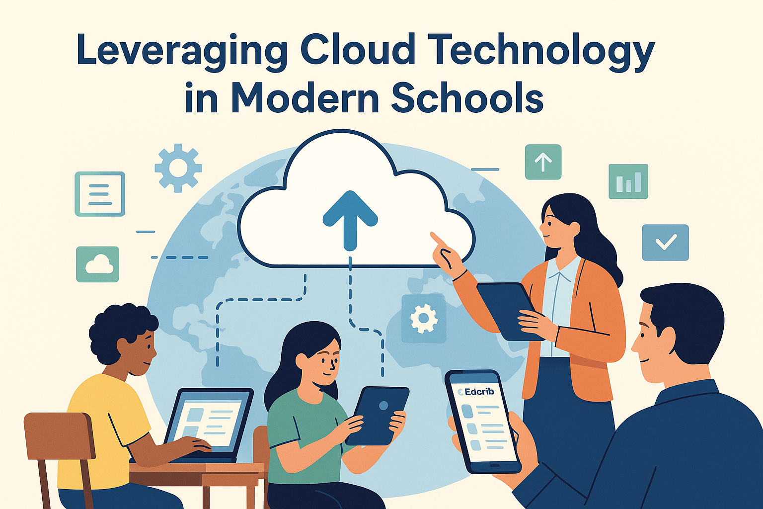 Edcrib | Premium School Management System and Learning Management Software